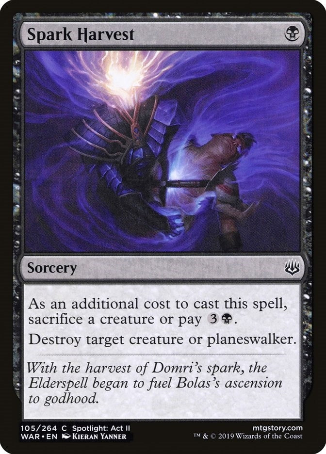 Image for Spark Harvest (105) [War of the Spark] - Magic: The Gathering