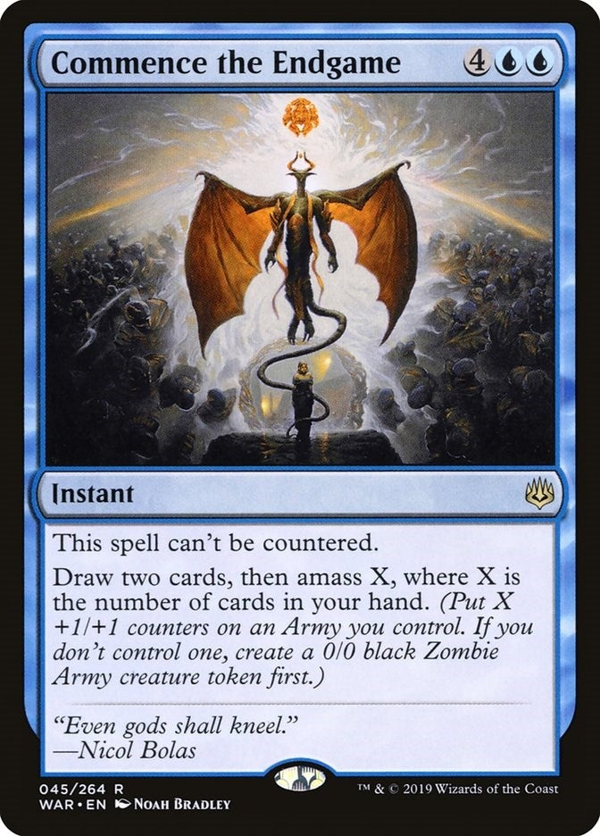 Image for Commence the Endgame (45) [War of the Spark] - Magic: The Gathering
