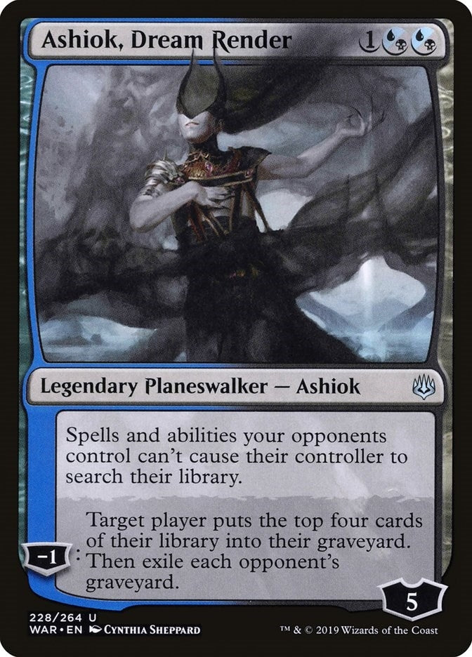 Image for Ashiok, Dream Render (228) [War of the Spark] - Magic: The Gathering