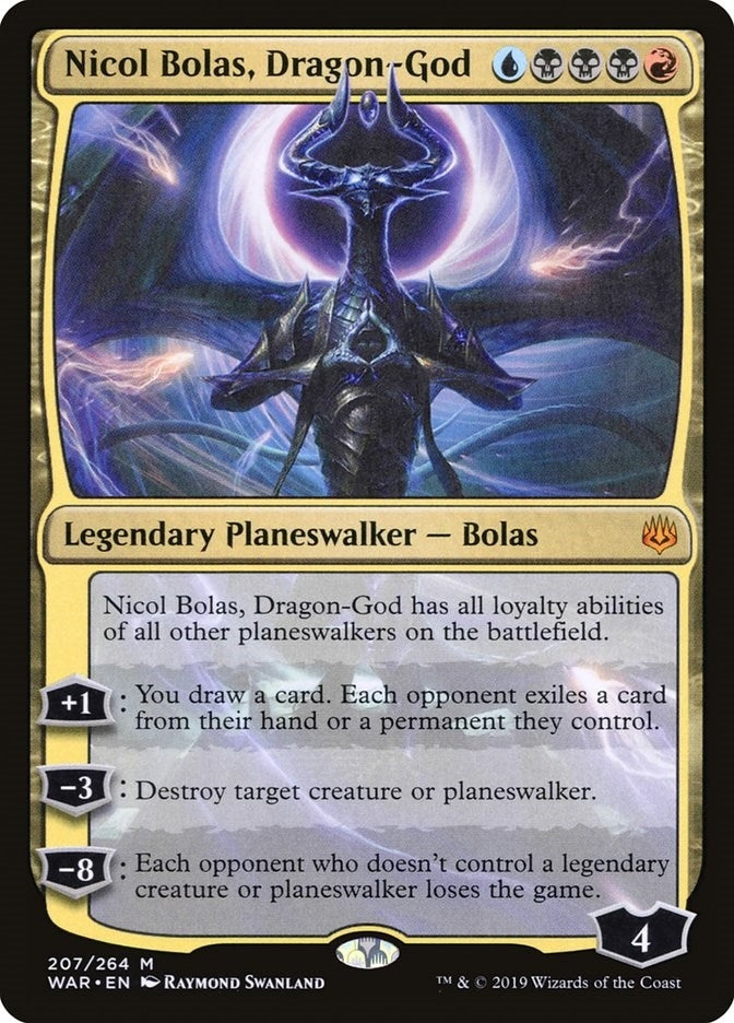 Image for Nicol Bolas, Dragon-God (207) [War of the Spark] - Magic: The Gathering