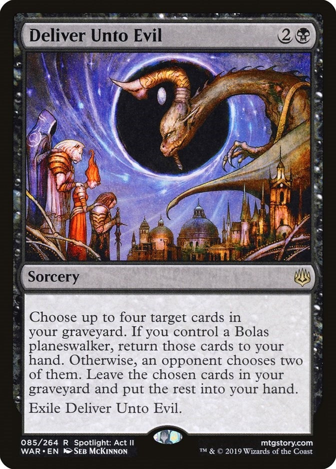 Image for Deliver Unto Evil (85) [War of the Spark] - Magic: The Gathering