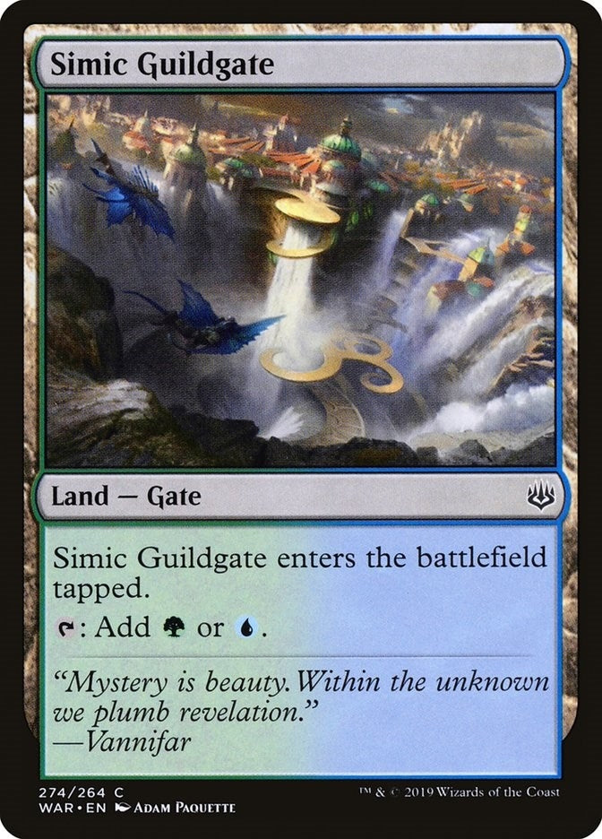 Image for Simic Guildgate (274) [War of the Spark] - Magic: The Gathering