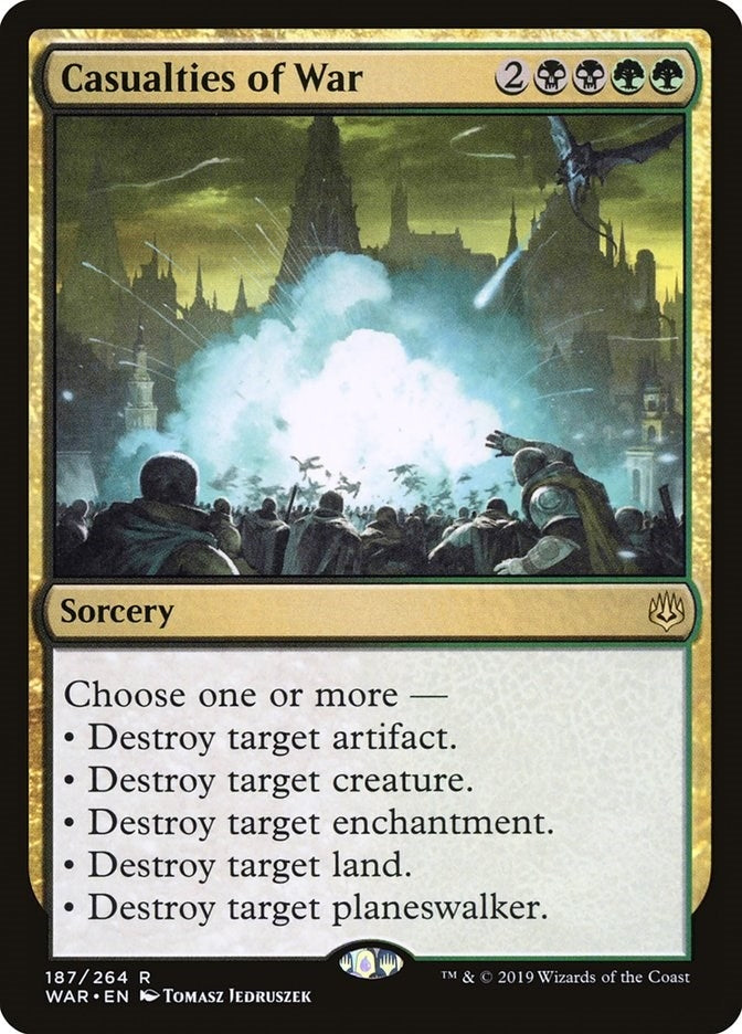 Image for Casualties of War (187) [War of the Spark] - Magic: The Gathering