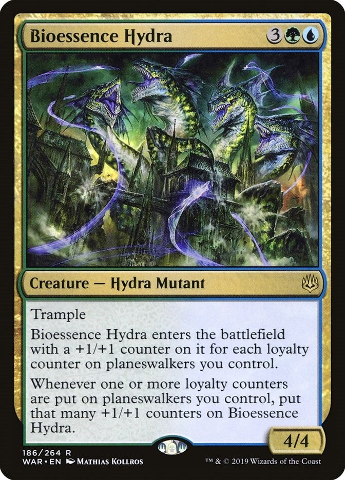 Image for Bioessence Hydra (186) [War of the Spark] - Magic: The Gathering