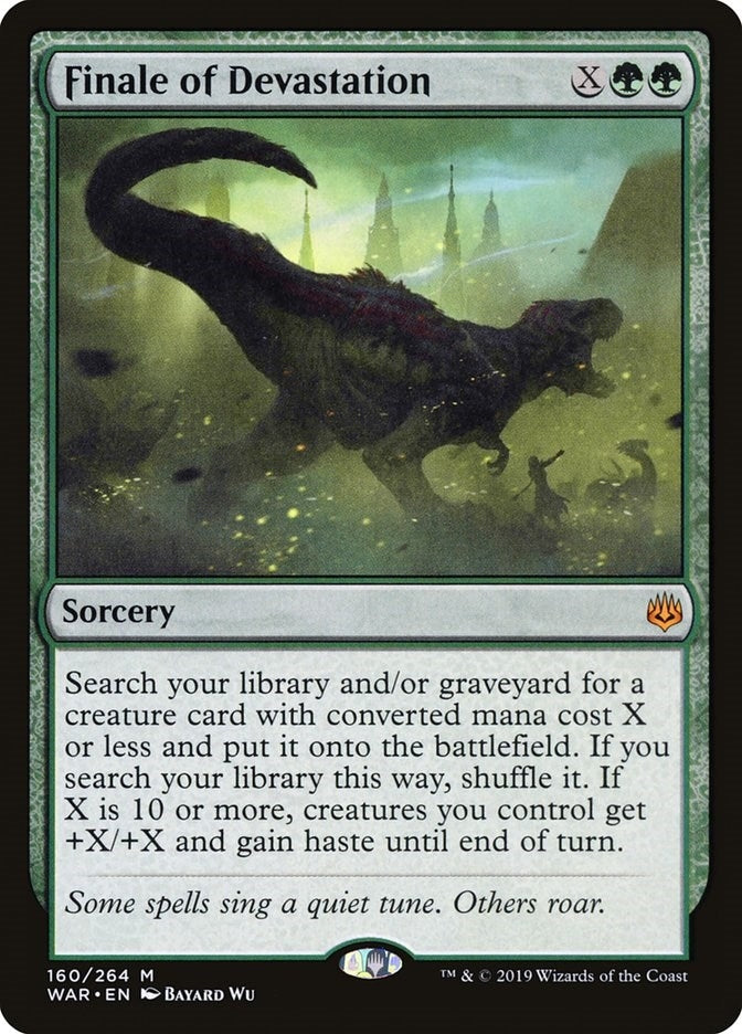 Image for Finale of Devastation (160) [War of the Spark] - Magic: The Gathering