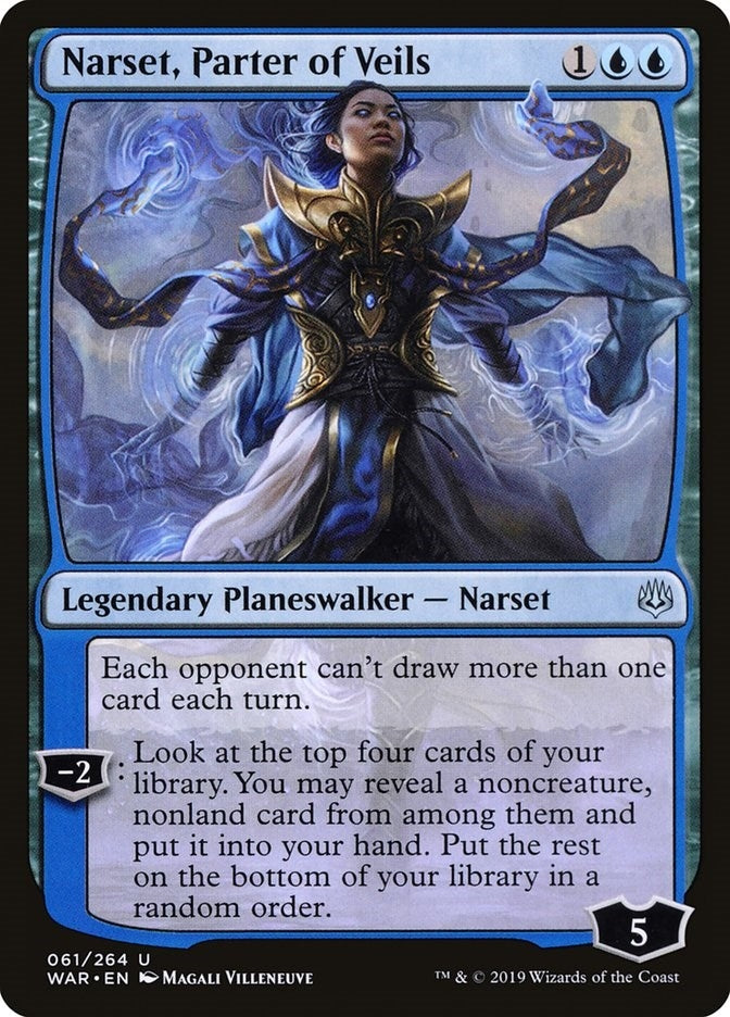 Image for Narset, Parter of Veils (61) [War of the Spark] - Magic: The Gathering