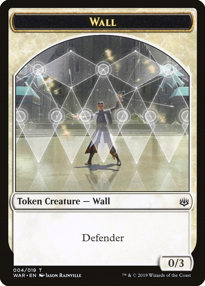 Image for Wall Token (4) [War of the Spark] - Magic: The Gathering