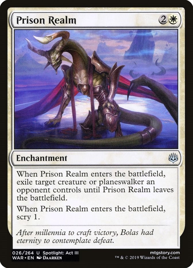 Image for Prison Realm (26) [War of the Spark] - Magic: The Gathering