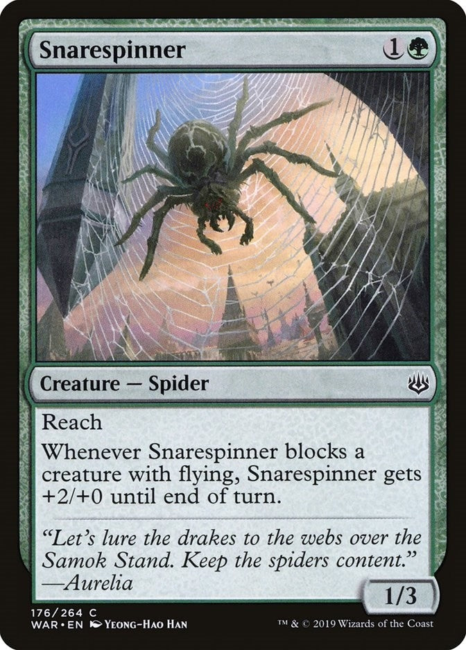 Image for Snarespinner (176) [War of the Spark] - Magic: The Gathering