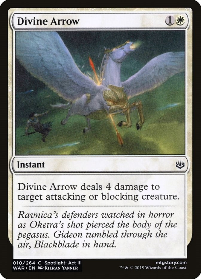 Image for Divine Arrow (10) [War of the Spark] - Magic: The Gathering