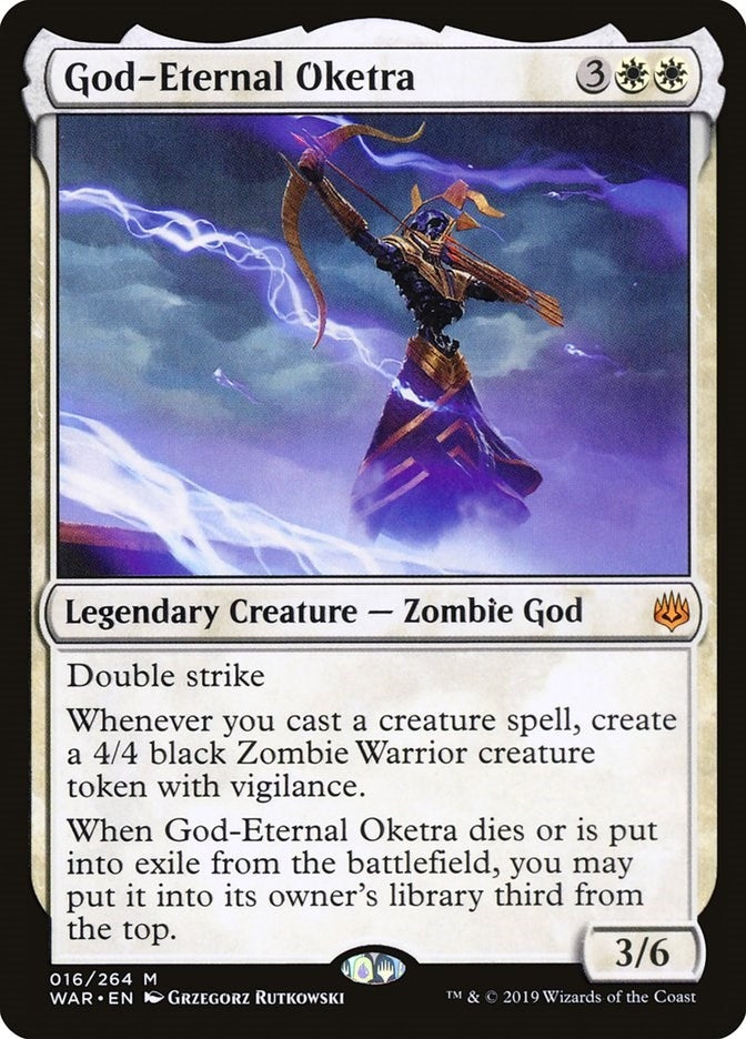 Image for God-Eternal Oketra (16) [War of the Spark] - Magic: The Gathering