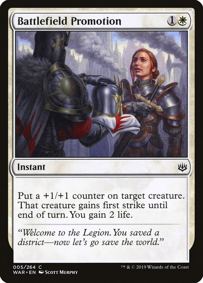 Image for Battlefield Promotion (5) [War of the Spark] - Magic: The Gathering