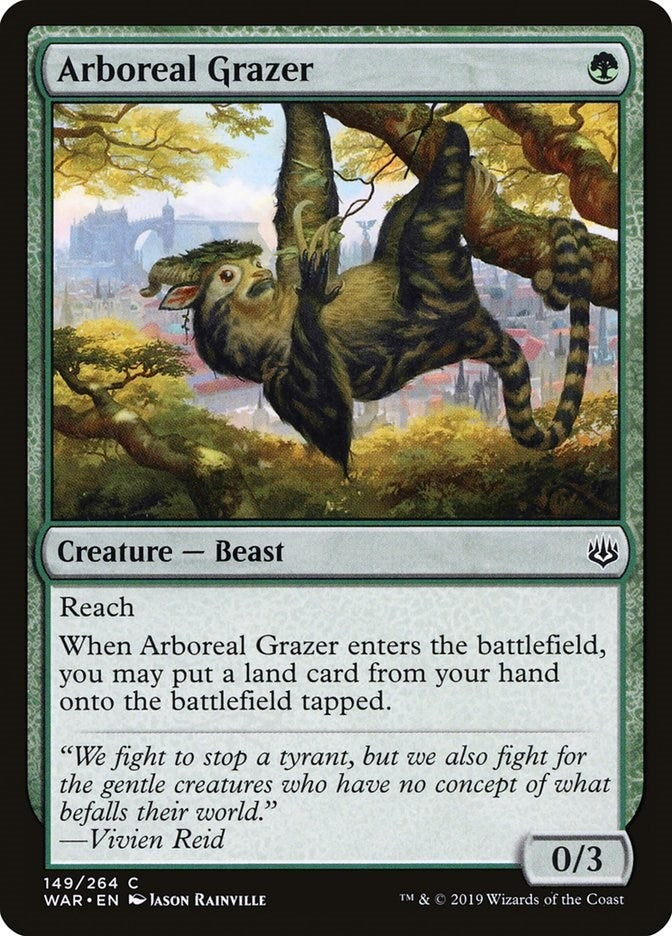 Image for Arboreal Grazer (149) [War of the Spark] - Magic: The Gathering
