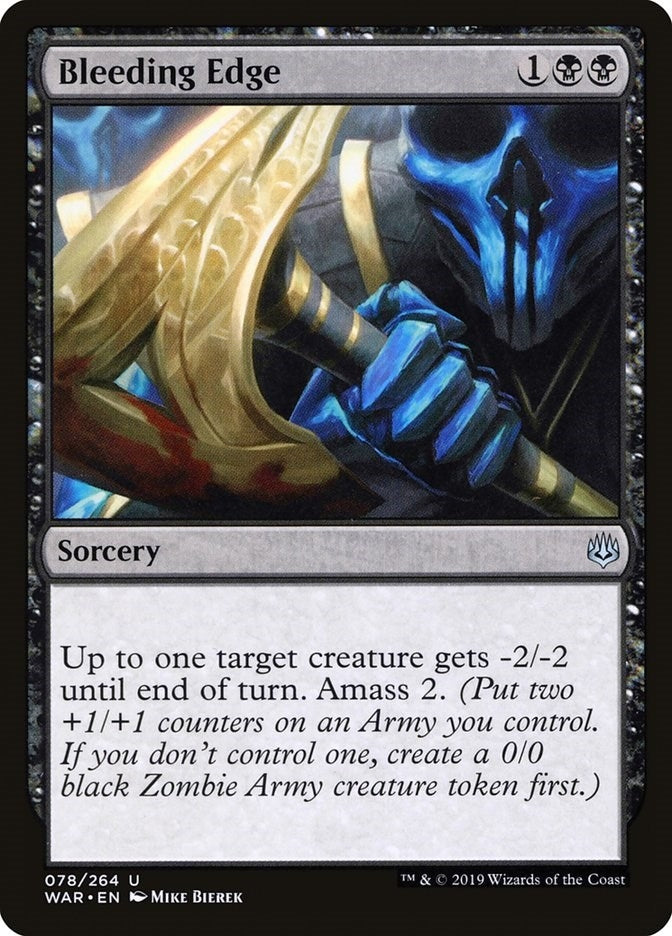 Image for Bleeding Edge (78) [War of the Spark] - Magic: The Gathering