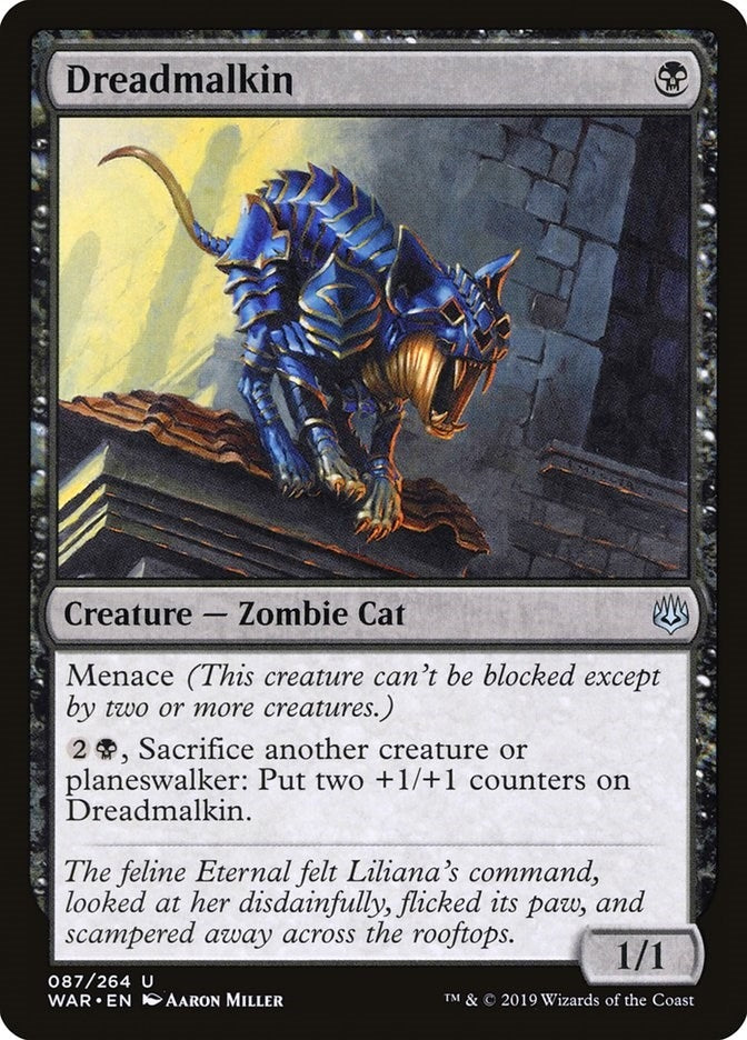 Image for Dreadmalkin (87) [War of the Spark] - Magic: The Gathering