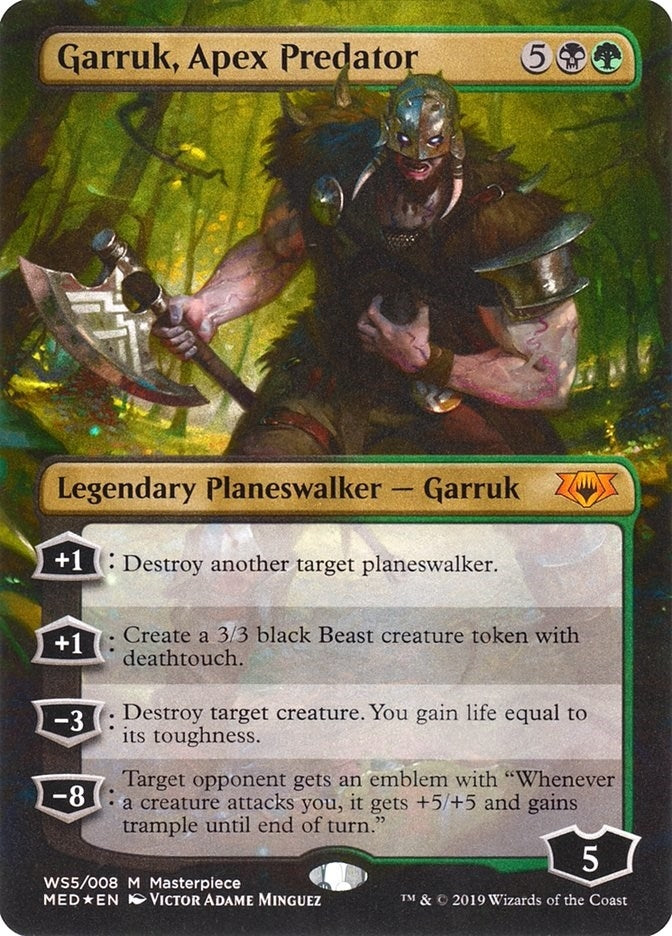 Image for Garruk, Apex Predator (WS5) [Mythic Edition: War of the Spark] - Magic: The Gathering