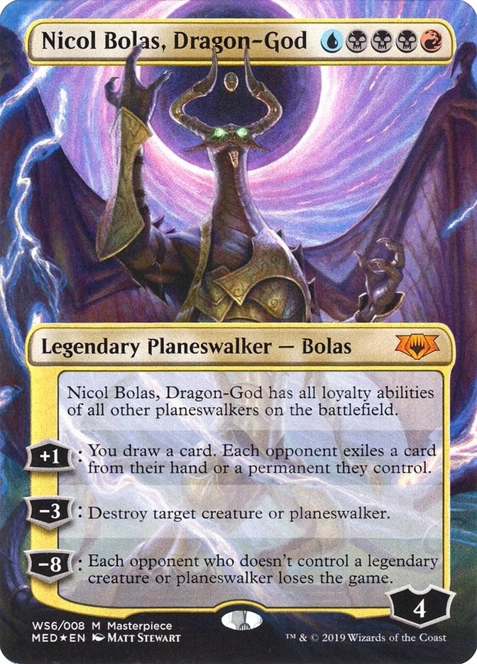 Image for Nicol Bolas, Dragon-God (WS6) [Mythic Edition: War of the Spark] - Magic: The Gathering