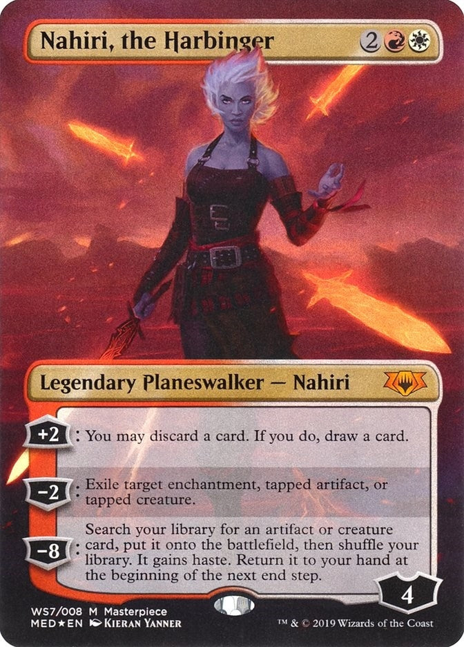 Image for Nahiri, the Harbinger (WS7) [Mythic Edition: War of the Spark] - Magic: The Gathering