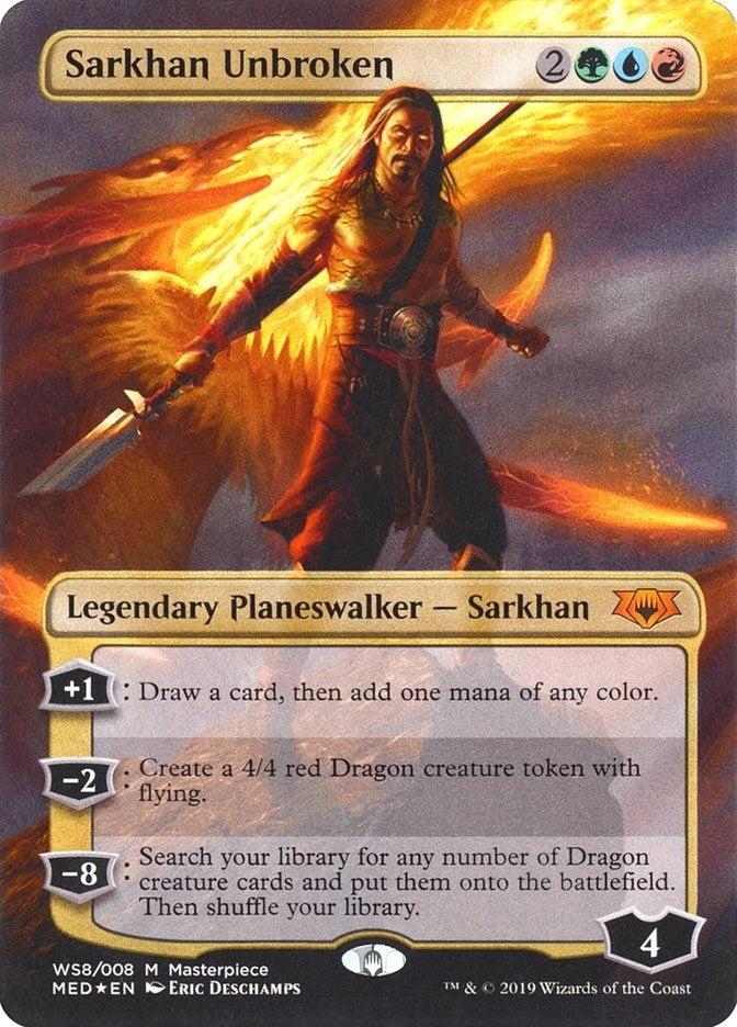 Sarkhan Unbroken (WS8) [Mythic Edition: War of the Spark]