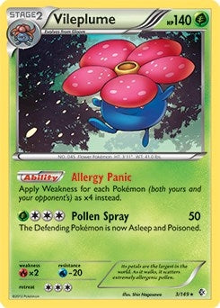 Image for Vileplume - 3/149 (BW Boundaries Crossed) (003/149) [Deck Exclusives] - Pokemon