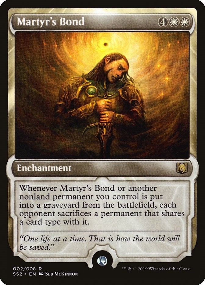 Image for Martyr's Bond (2) [Signature Spellbook: Gideon] - Magic: The Gathering
