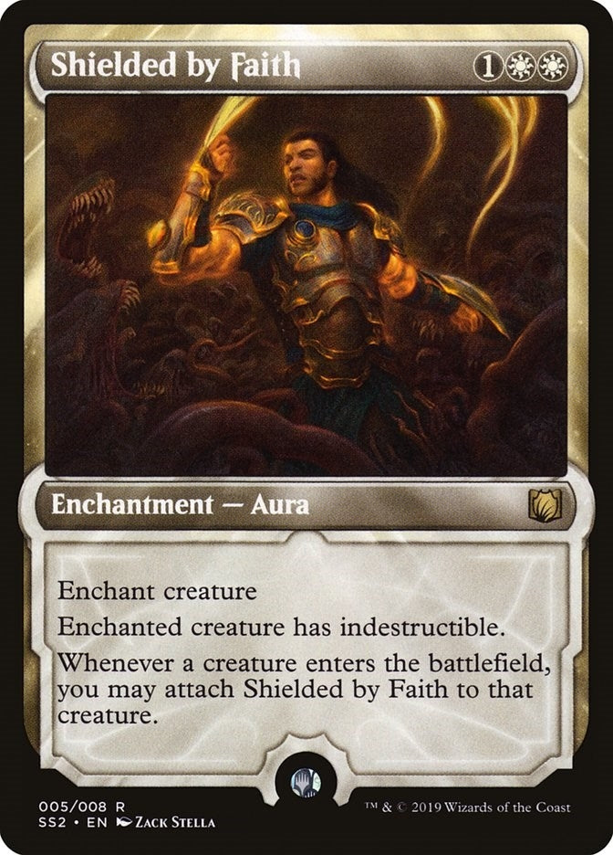 Image for Shielded by Faith (5) [Signature Spellbook: Gideon] - Magic: The Gathering