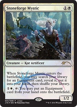 Image for Stoneforge Mystic (1) [Judge Promos] - Magic: The Gathering