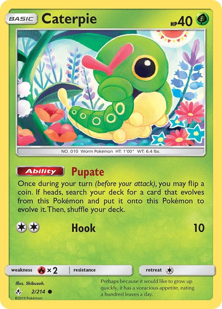 Image for Caterpie (2/214) [SM - Unbroken Bonds] - Pokemon