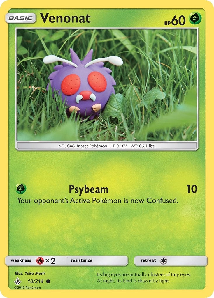Image for Venonat (10) (10/214) [SM - Unbroken Bonds] - Pokemon