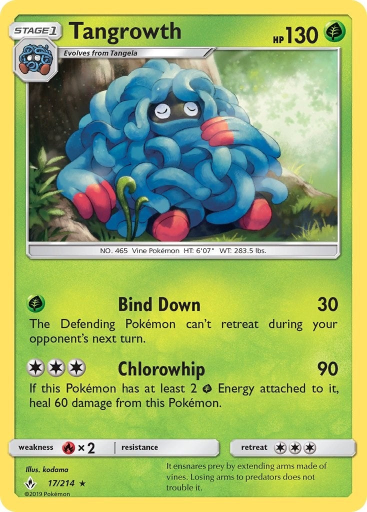 Image for Tangrowth (17/214) [SM - Unbroken Bonds] - Pokemon