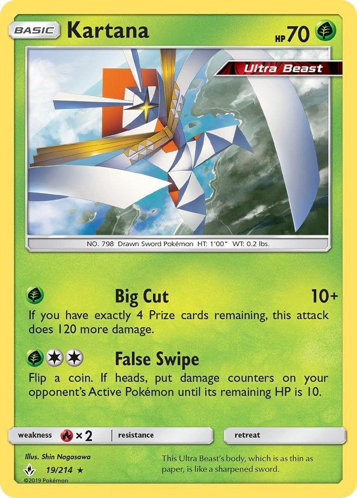 Image for Kartana (19/214) [SM - Unbroken Bonds] - Pokemon
