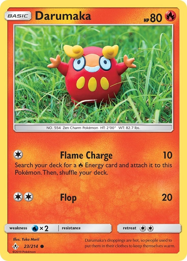 Image for Darumaka (23/214) [SM - Unbroken Bonds] - Pokemon