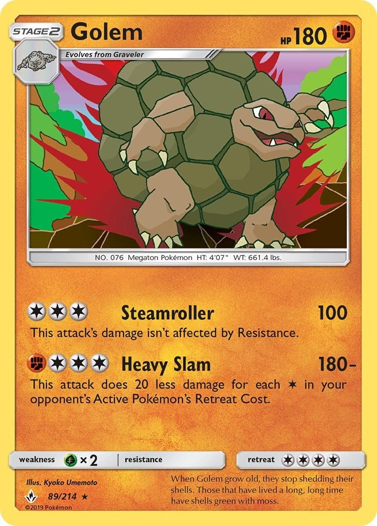Golem (89/214) [SM - Unbroken Bonds]
