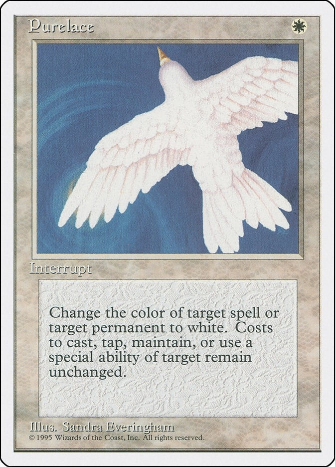 Image for Purelace [Fourth Edition] - Magic: The Gathering