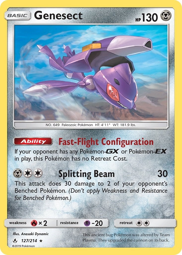Image for Genesect (127/214) [SM - Unbroken Bonds] - Pokemon