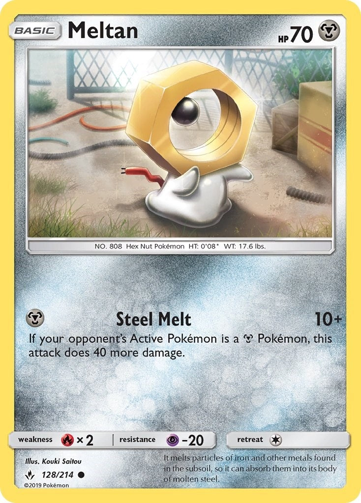 Image for Meltan (128/214) [SM - Unbroken Bonds] - Pokemon