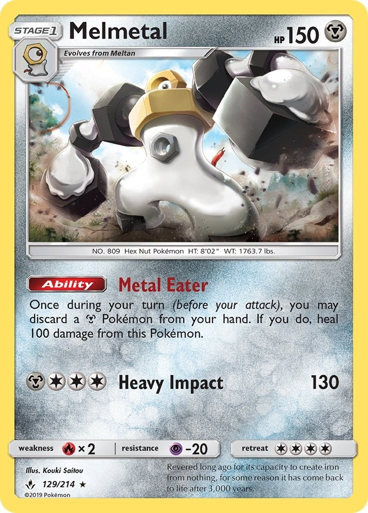 Image for Melmetal (129/214) [SM - Unbroken Bonds] - Pokemon