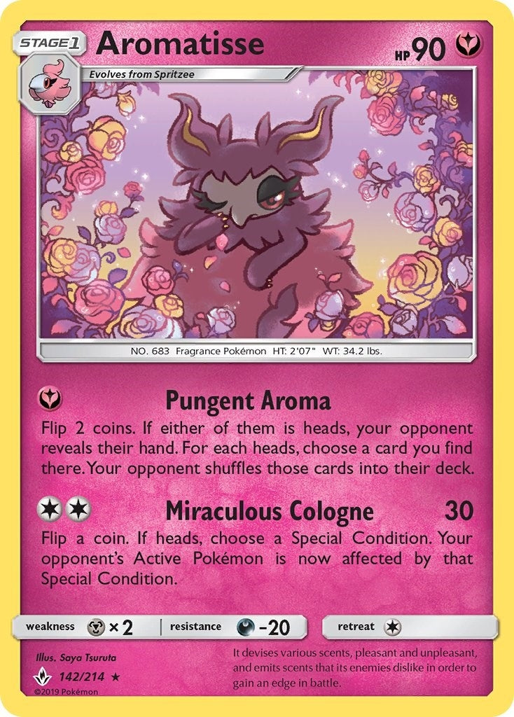 Image for Aromatisse (142/214) [SM - Unbroken Bonds] - Pokemon
