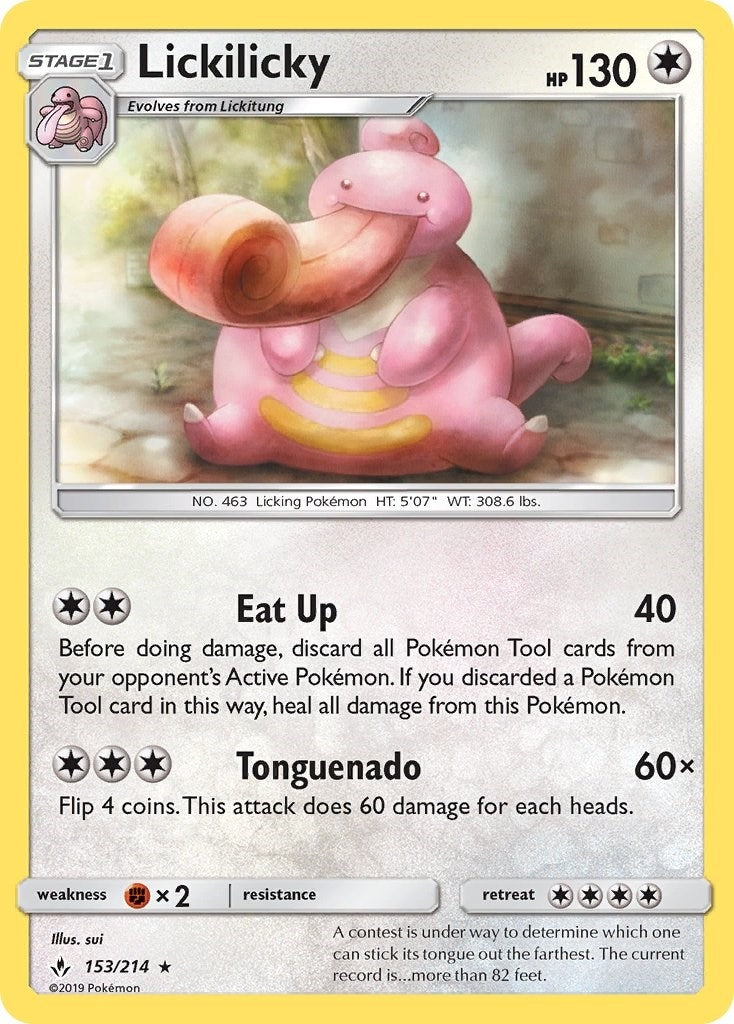 Image for Lickilicky (153/214) [SM - Unbroken Bonds] - Pokemon