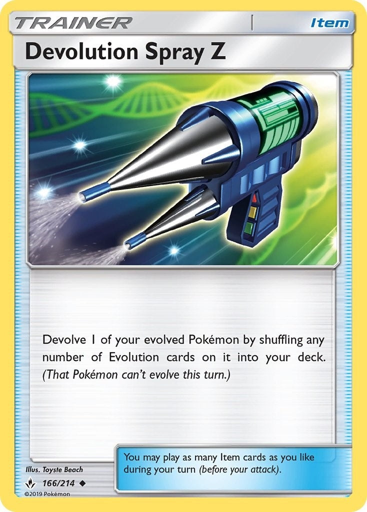 Image for Devolution Spray Z (166/214) [SM - Unbroken Bonds] - Pokemon