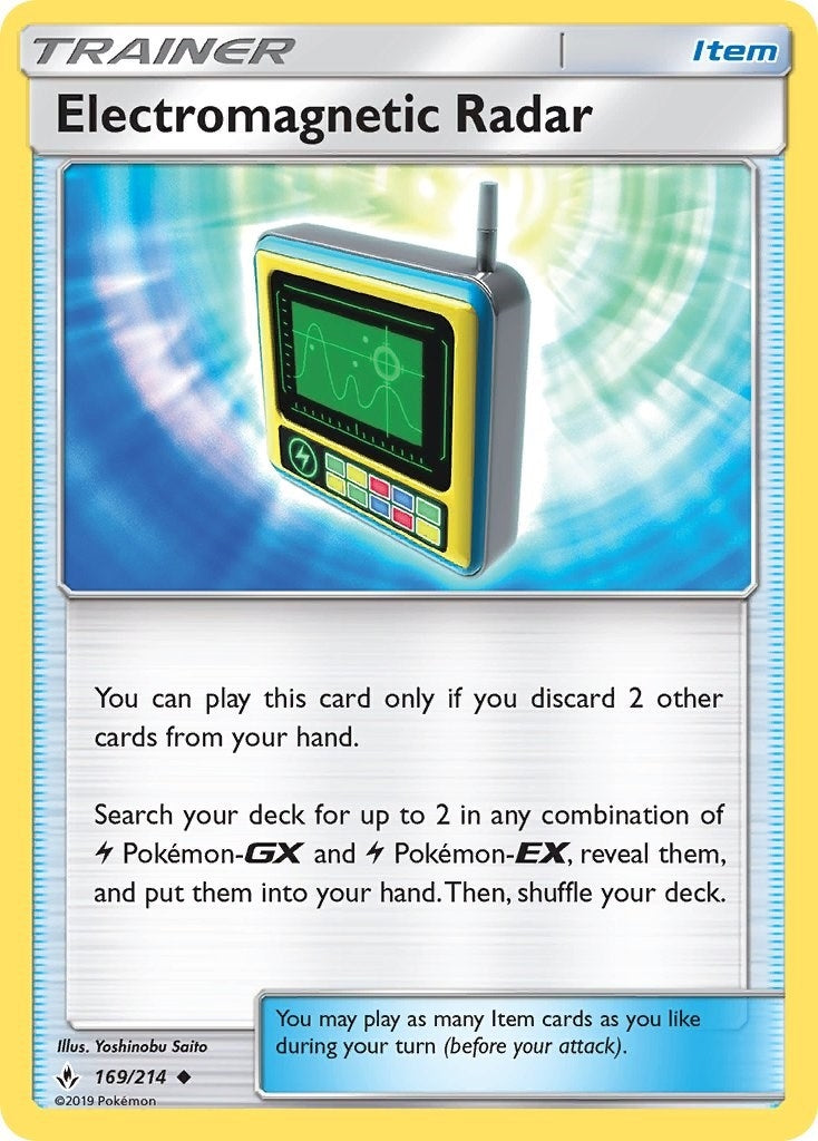 Image for Electromagnetic Radar (169/214) [SM - Unbroken Bonds] - Pokemon