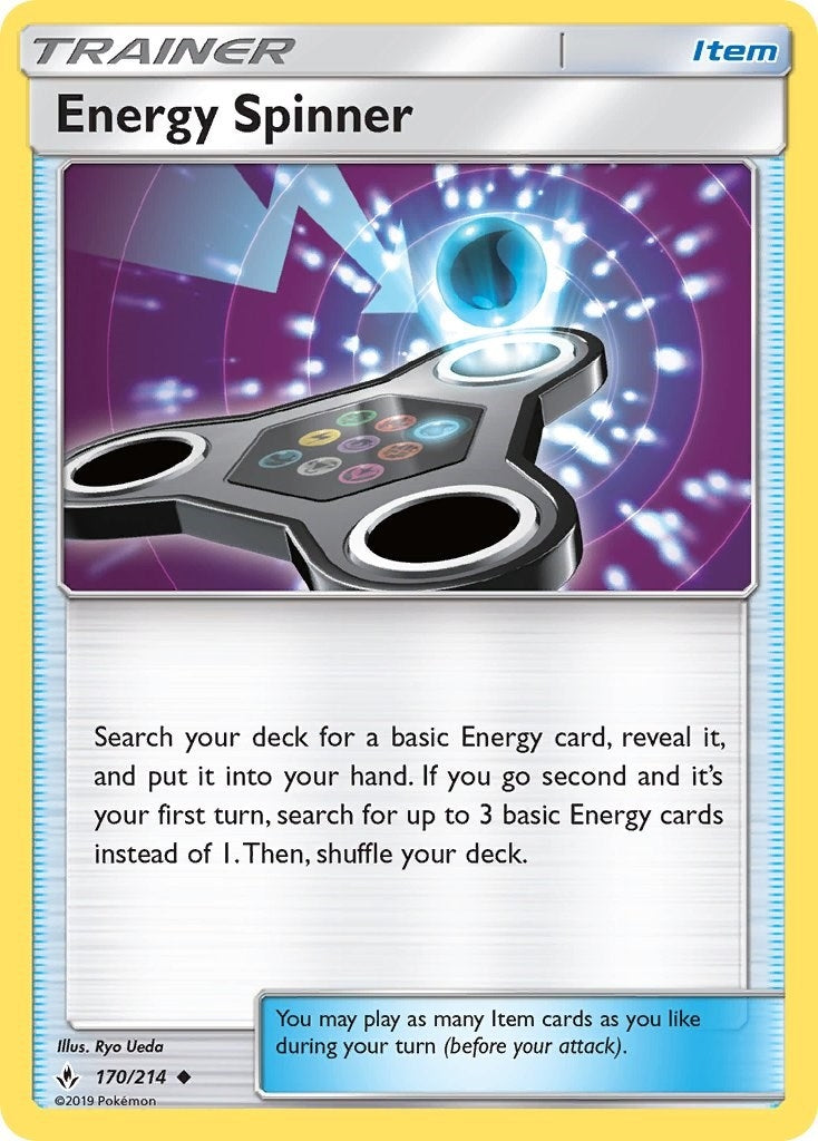Image for Energy Spinner (170/214) [SM - Unbroken Bonds] - Pokemon