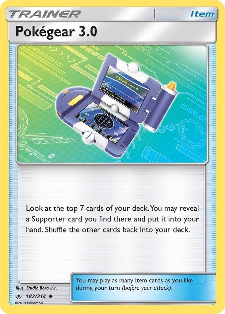 Image for Pokegear 3.0 (182/214) [SM - Unbroken Bonds] - Pokemon