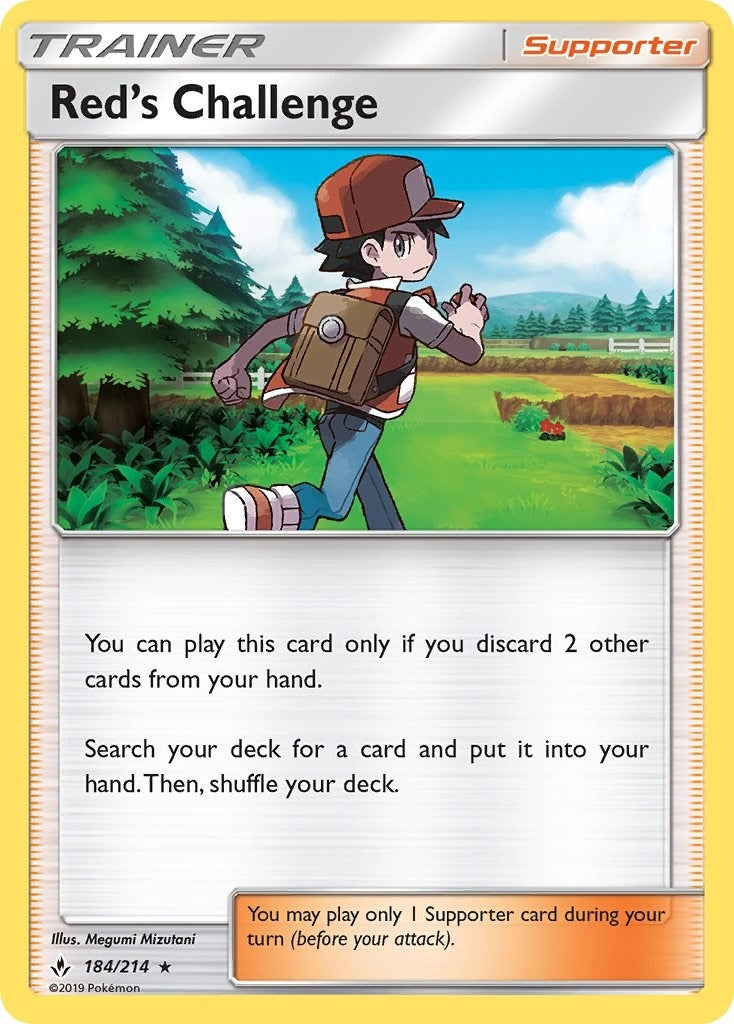 Image for Red's Challenge (184/214) [SM - Unbroken Bonds] - Pokemon