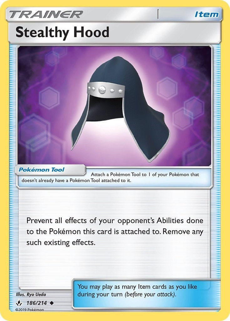 Image for Stealthy Hood (186/214) [SM - Unbroken Bonds] - Pokemon