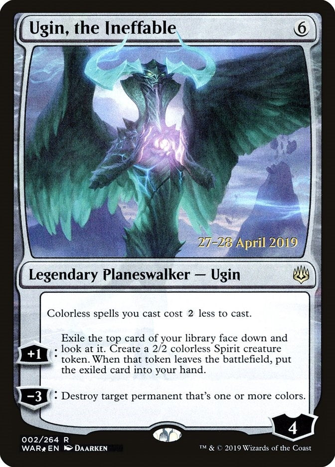 Image for Ugin, the Ineffable (2) [Prerelease Cards] - Magic: The Gathering