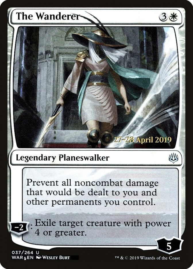 Image for The Wanderer (37) [Prerelease Cards] - Magic: The Gathering
