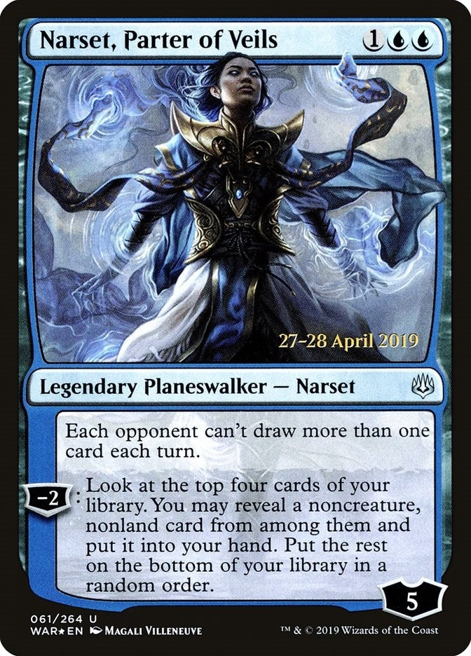Image for Narset, Parter of Veils (61) [Prerelease Cards] - Magic: The Gathering