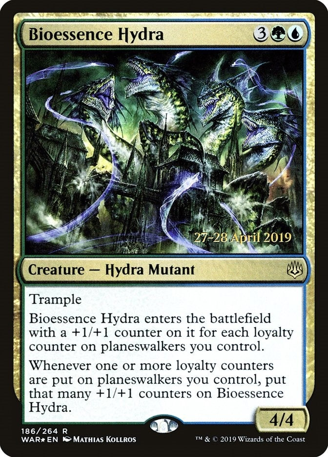 Image for Bioessence Hydra (186) [Prerelease Cards] - Magic: The Gathering