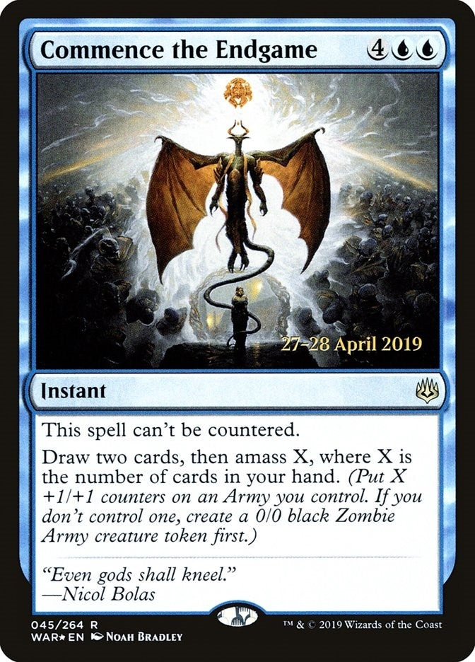 Image for Commence the Endgame (45) [Prerelease Cards] - Magic: The Gathering